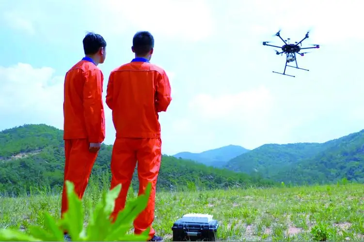 南木林无人机倾斜摄影巡检拍摄